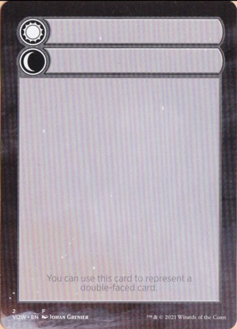 Double-Faced Substitute Card (2)